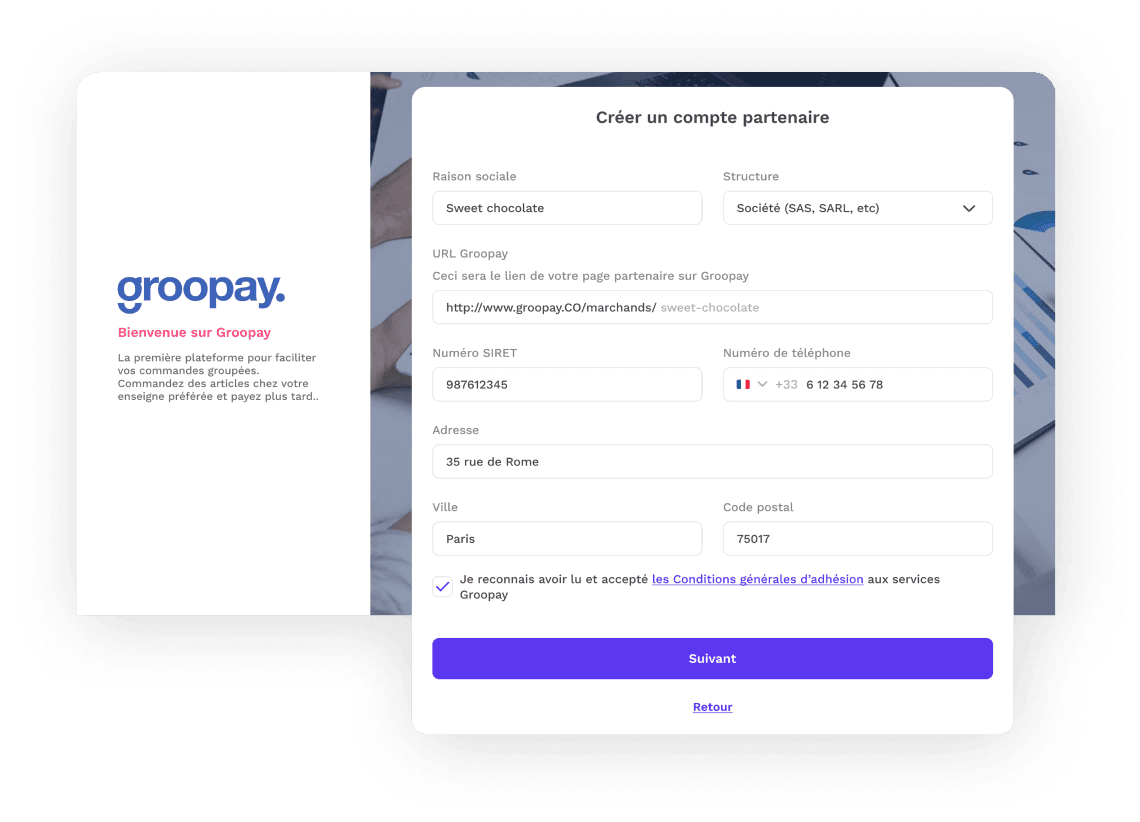 Créez votre catalogue